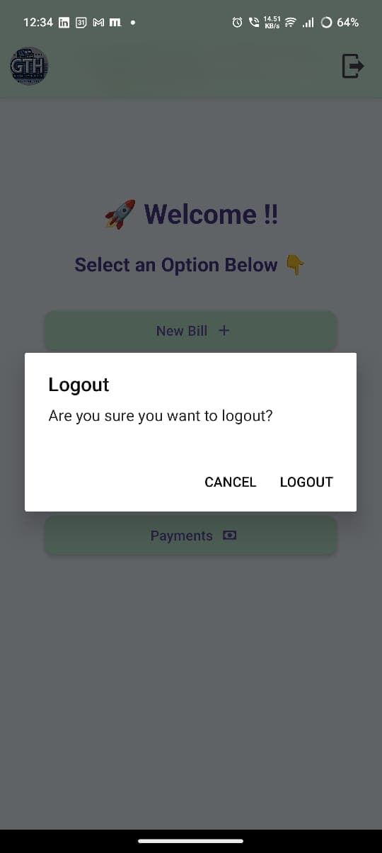 GrahakTathaHisaab App Screenshot 2